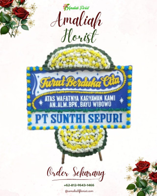 Papan Bunga Duka di Umbulharjo