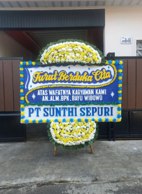 Papan Bunga Duka di Umbulharjo