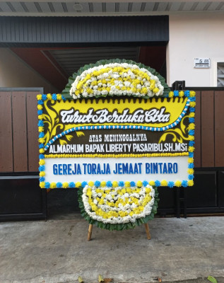 Papan Bunga Duka di Umbulharjo